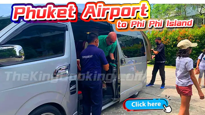 Phuket Airport to Rassada Pier Phuket - Phi Phi Island - Speedboat Ferry Transfer