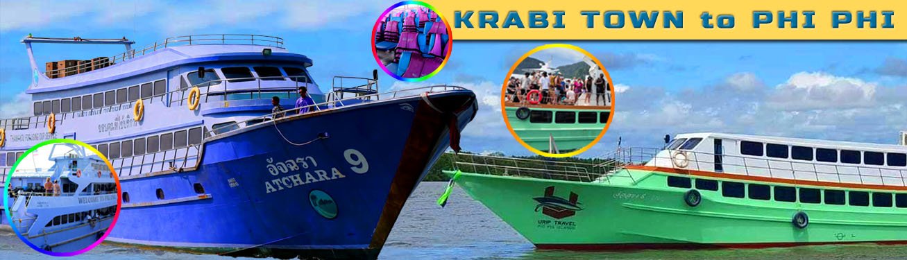 Rassada Pier Phuket to Phi Phi Ferry Boat Schedule & Tickets<br>Free shared minivan pickup patong to rassada pier